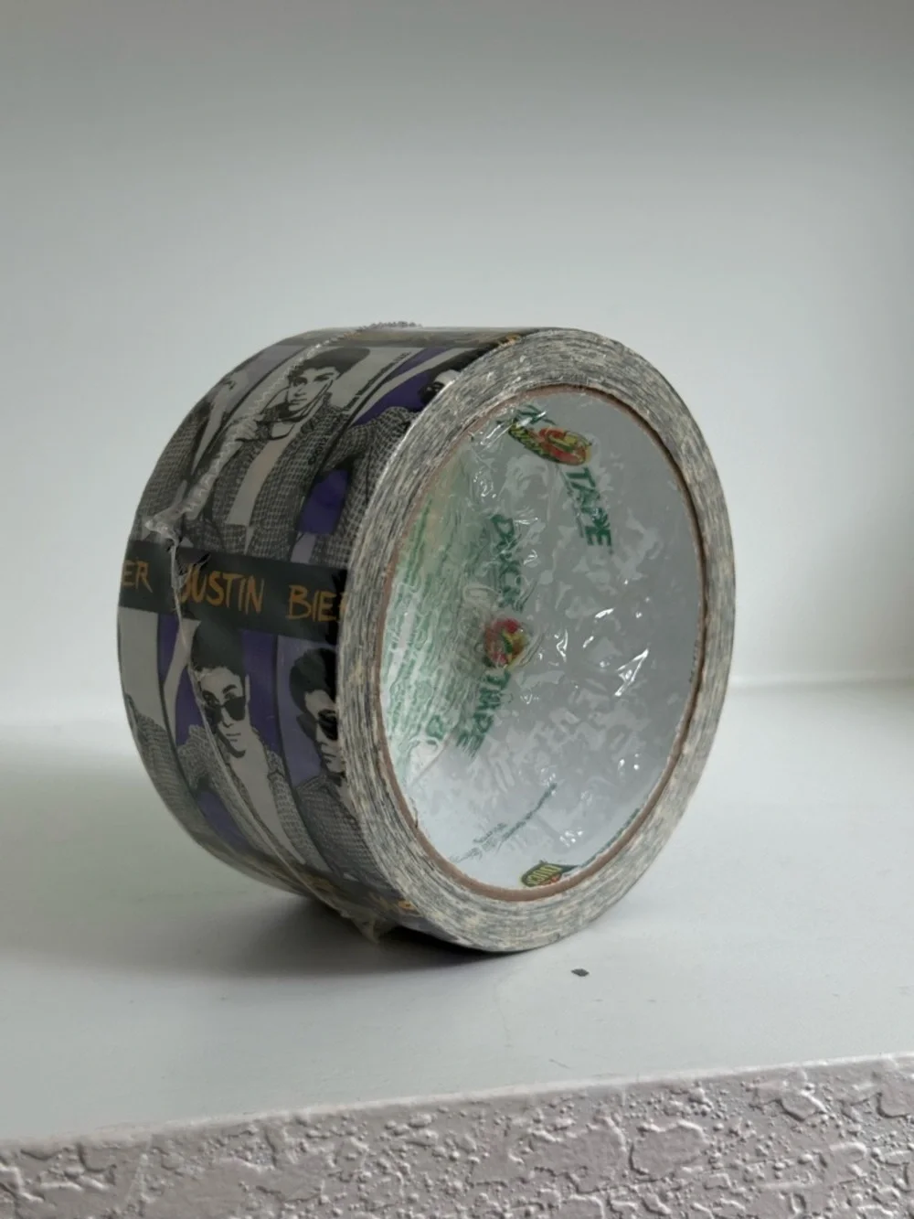 Duck Tape Justin Bieber Graphic Duct Tape  SEALED